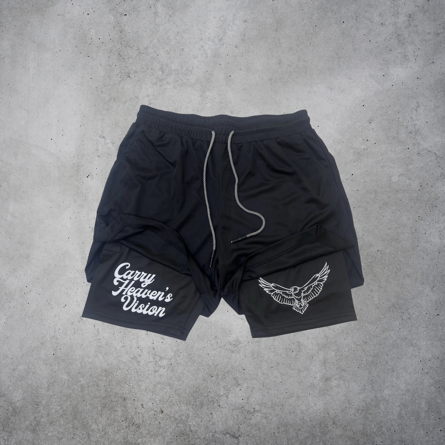 Carry Heaven's Vision Men's 2-in-1 Shorts