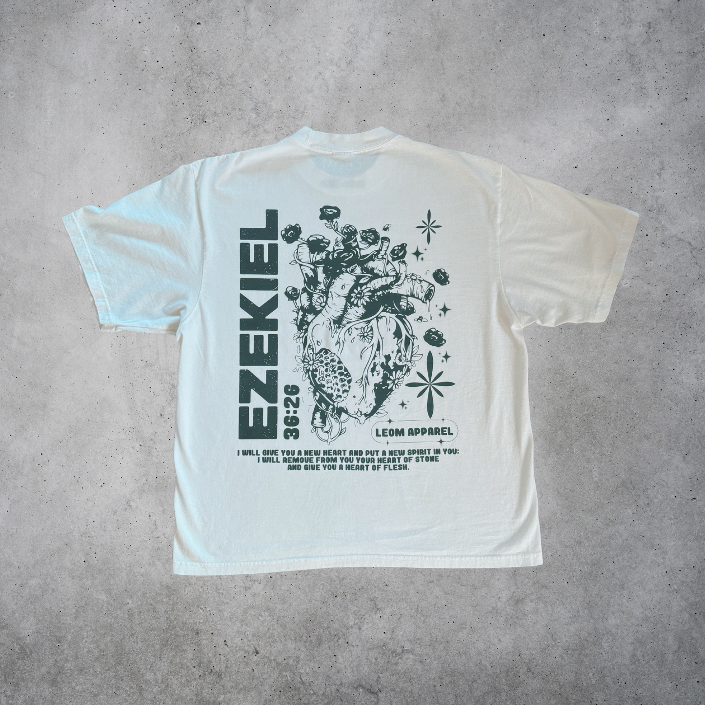 "New Heart" Tee - Ezekiel 36:26