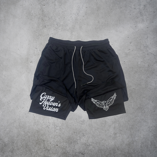 Carry Heaven's Vision Men's 2-in-1 Shorts