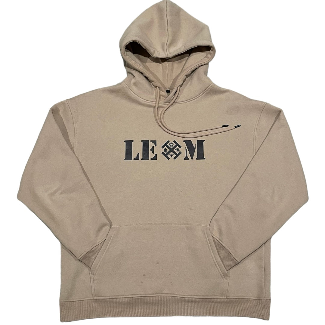 LEOM Unisex Hoodie - Beige