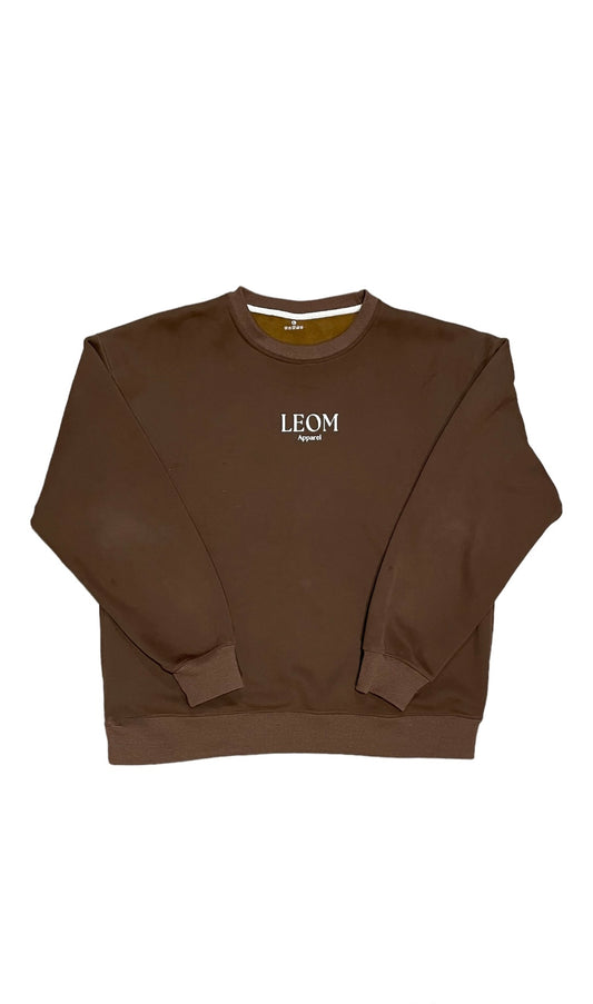LEOM Essential Sweatshirt - Brown