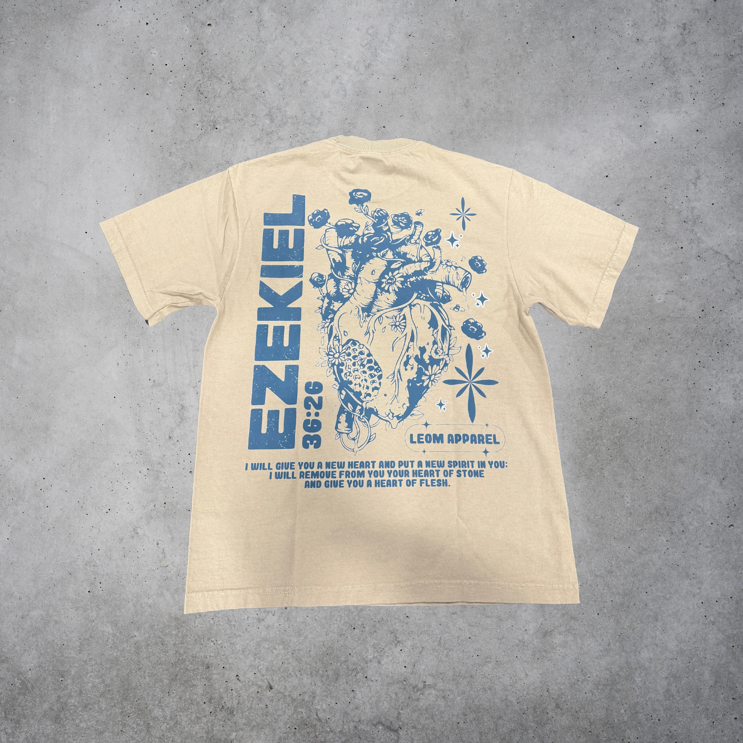 "New Heart" Tee - Ezekiel 36:26